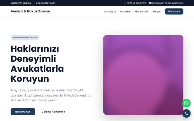 Avukat & Hukuk Bürosu