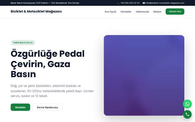 Bisiklet & Motosiklet Mağazası
