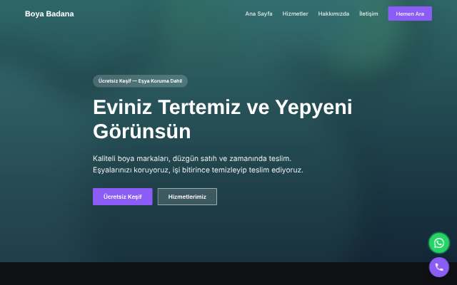 Boya Badana — Koyu & Güçlü