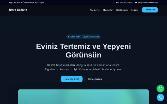 Boya Badana — Gece Mavisi