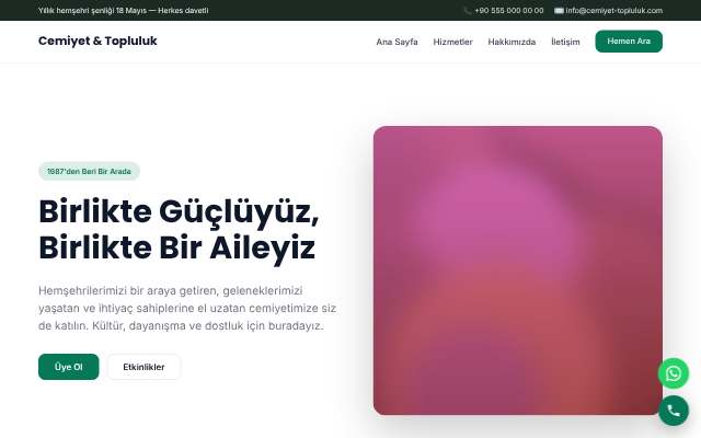 Cemiyet & Topluluk