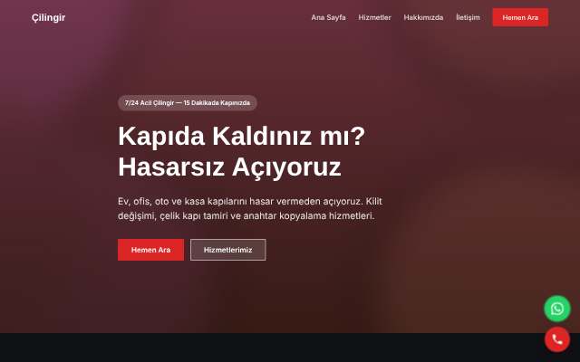 Çilingir — Koyu & Güçlü