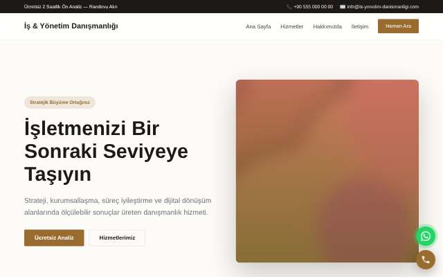 İş & Yönetim Danışmanlığı — Zarif Serif