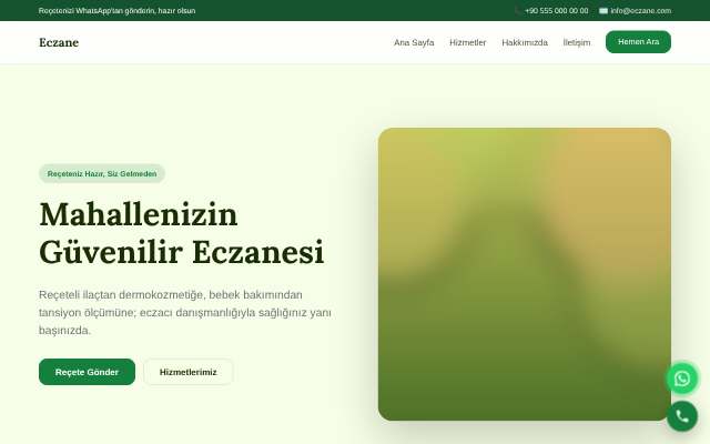 Eczane — Doğal Yeşil