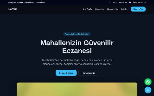 Eczane — Gece Mavisi