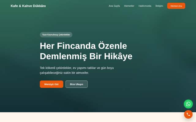 Kafe & Kahve Dükkânı
