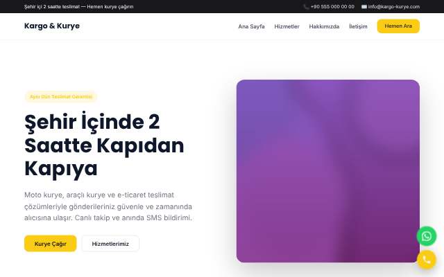 Kargo & Kurye
