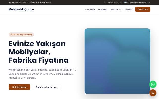 Mobilya Mağazası