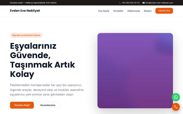 Evden Eve Nakliyat