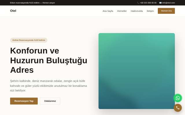 Otel — Zarif Serif