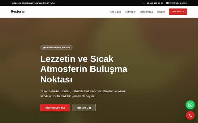 Restoran — Cesur Kırmızı