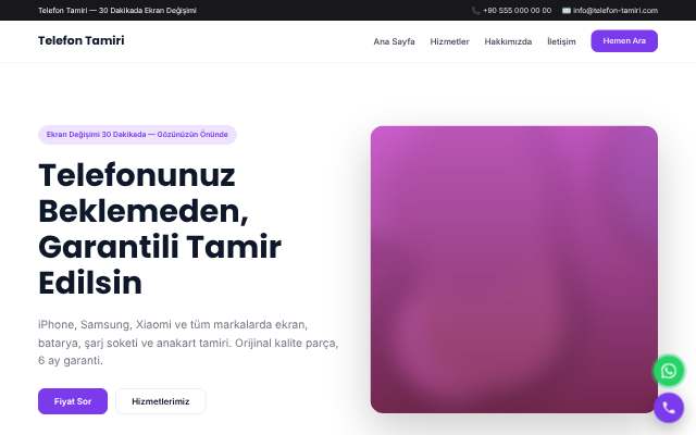 Telefon Tamiri