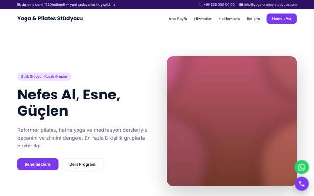 Yoga & Pilates Stüdyosu